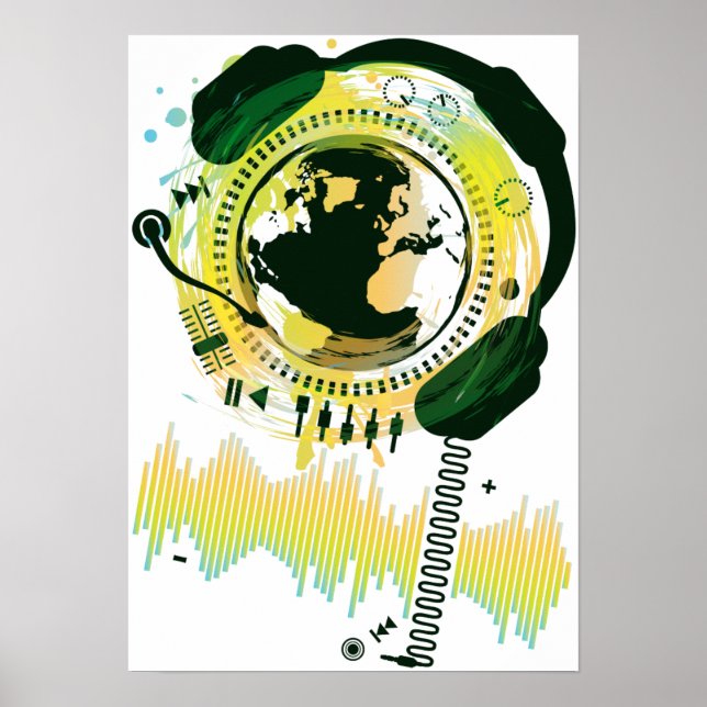 Earth_Music Poster (Framsidan)
