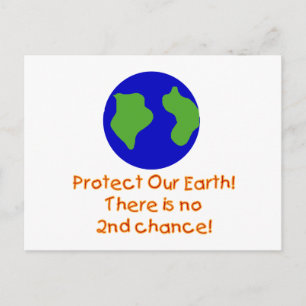 Earth No 2nd Chances Vykort