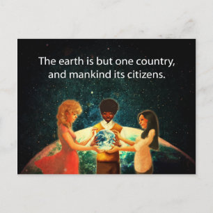 Earth One Land Vykort