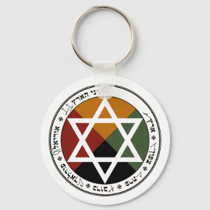 "Earth Pentacle" Nyckelring