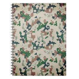 Earth Pixel Woodland  Anteckningsbok