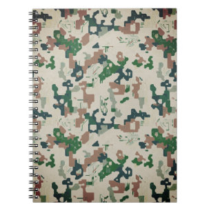 Earth Pixel Woodland  Anteckningsbok