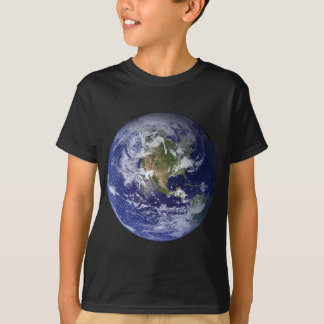 Earth Planet Flat Earth North America Globe Space T Shirt