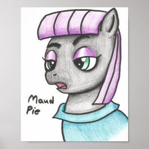 Earth Pony Maud Paj - Pinkie Paj Sister Poster