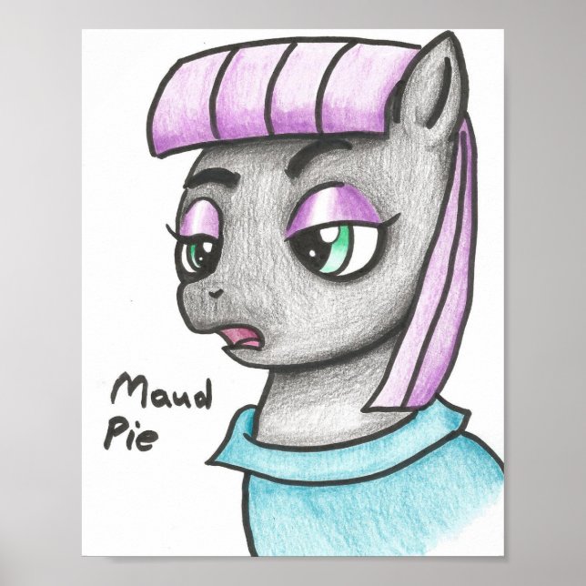 Earth Pony Maud Paj - Pinkie Paj Sister Poster (Framsidan)