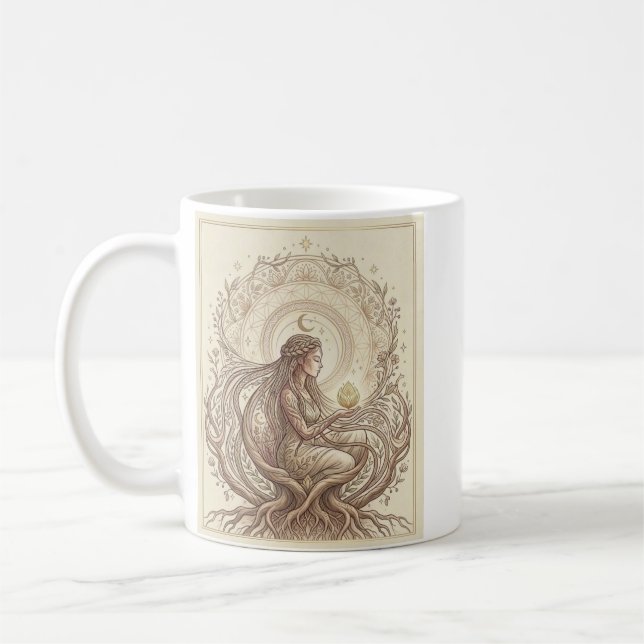Earth Priestess Kaffemugg (Vänster)
