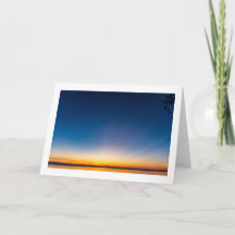 "Earth Rays" (tomt, vikt) gratulationskort