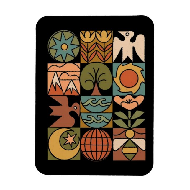 Earth Realm Magnet (Vertikal)