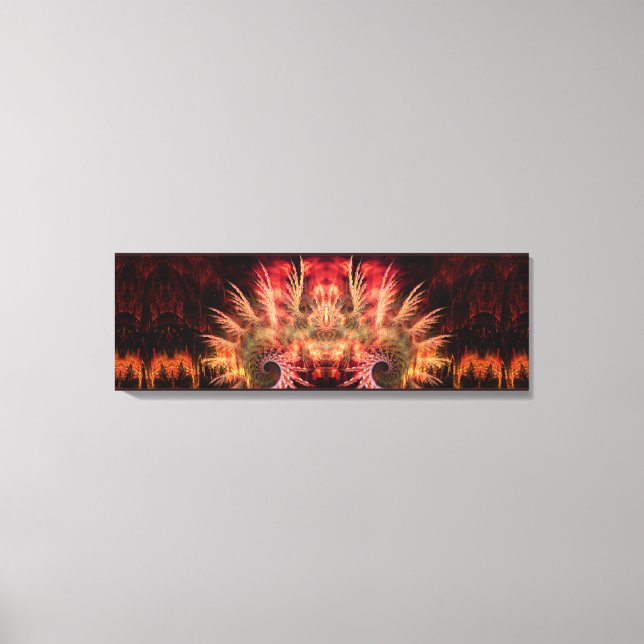 Earth Royale : Fraktal konst :  Lindad Canvas (Framsida)