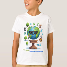 Earth’s Speech: A Call for Protection T Shirt