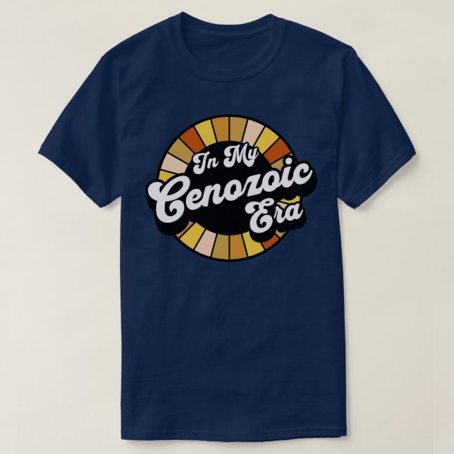 Earth Science Cenozoic Era Geology T Shirt (Design framsida)