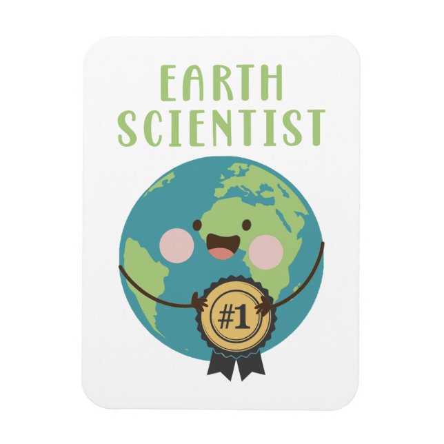 Earth Scientist Magnet (Vertikal)