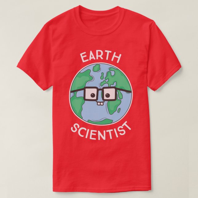 Earth Scientist T Shirt (Design framsida)