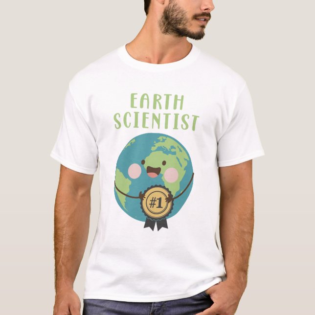 Earth Scientist T Shirt (Framsida)