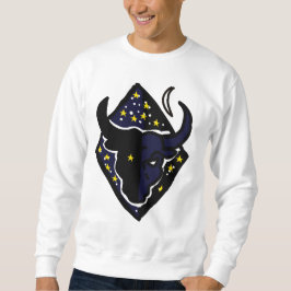 Earth Sign Bull Icon – Steady Zodiac Identity  Lång Ärmad Tröja