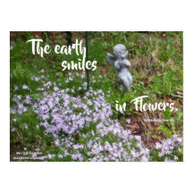 EARTH SMILES IN FLOWERS EMERSON POSTER