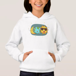 Earth Sol Måne Best Friend T Shirt