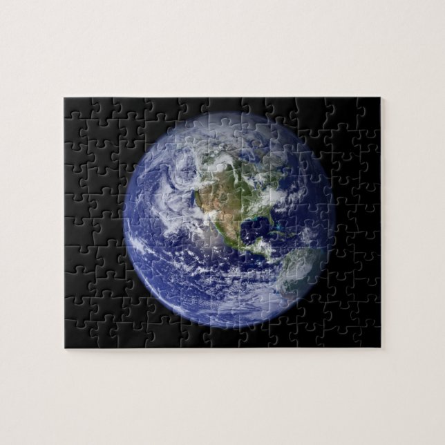 Earth Space Puzzle Pussel (Horisontell)