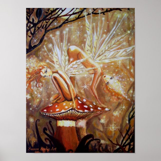 Earth Sprites Art Skriv ut Poster (Framsidan)