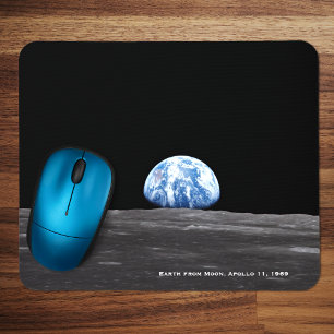Earth Stigning över Måne, Apollo 11, 1969 Musmatta