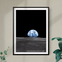 Earth Stigning över Måne, Apollo 11, 1969