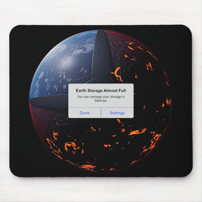 Earth Storage Nästan Fullt Musmatta (Framsidan)