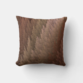 Earth Tartan Feather Mönster Design Dekorativ kudd Kudde