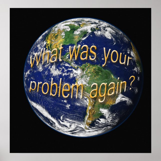 Earth Think Poster (Framsidan)