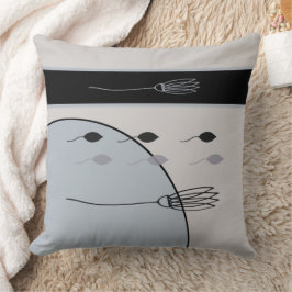 Earth Tone Geometric Blommigt Boho Dekorativ kudde