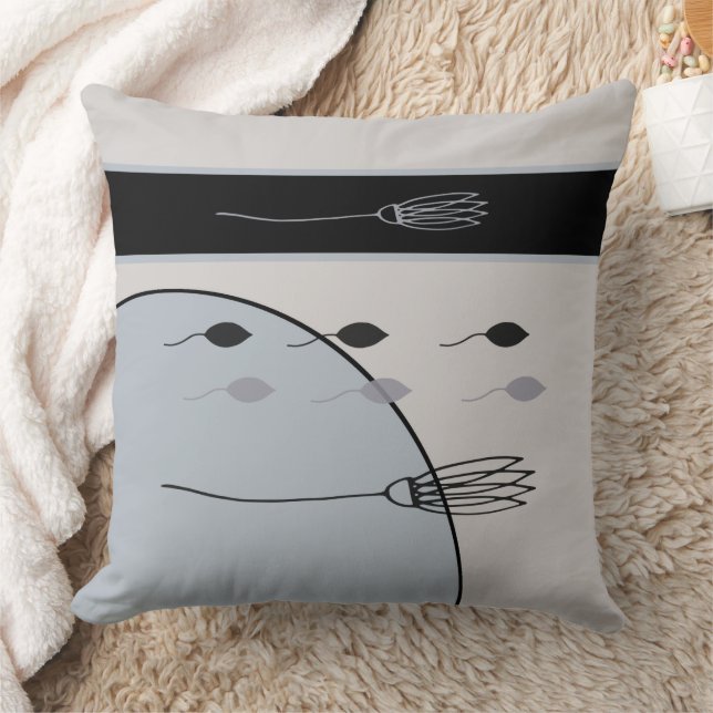 Earth Tone Geometric Blommigt Boho Dekorativ kudde (Filt)