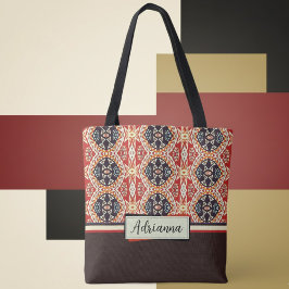 Earth Tone Island Tribal Tygkasse