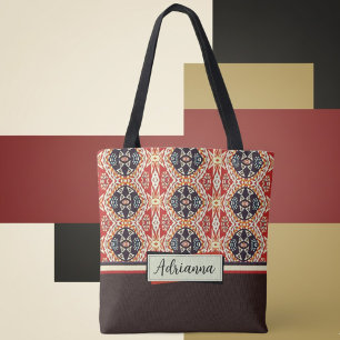 Earth Tone Island Tribal Tygkasse