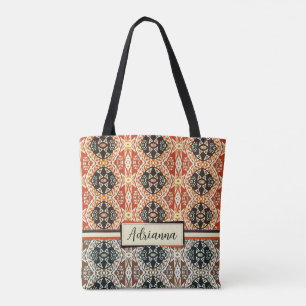 Earth Tone Island Tribal Tygkasse