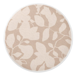 Earth Tone Magnolia sand beige mono Knopp