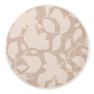 Earth Tone Magnolia sand beige mono Knopp