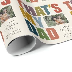 Earth Tone som är min Pappa Fars dag Presentpapper