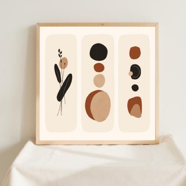 Earth Tones Collection Poster (Skapare uppladdad)