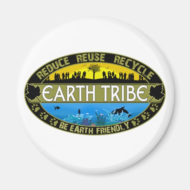 Earth Tribe Magnet (Framsidan)
