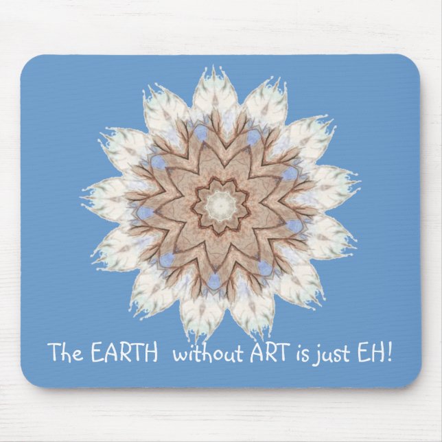 EARTH utan ART är bara EH! Offert Musmatta (Framsidan)