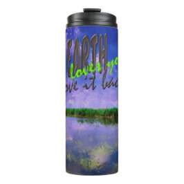 Earth Vår Home Blue Summer Himlar och Vatten