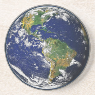 Earth Vår World Sandstone Underlägg Sandsten