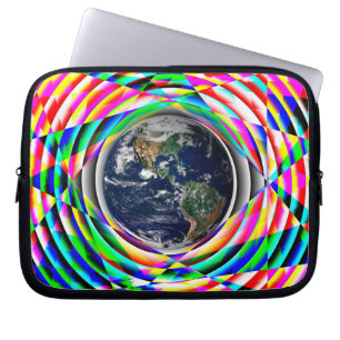 Earth Vibes av Kenneth Yoncich Laptop Sleeve