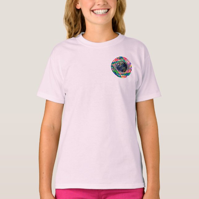 Earth Vibes av Kenneth Yoncich T Shirt (Framsida)