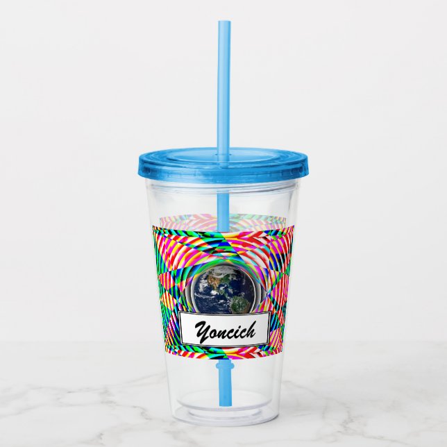 Earth Vibes av Kenneth Yoncich Take Away Mugg (Framsida)