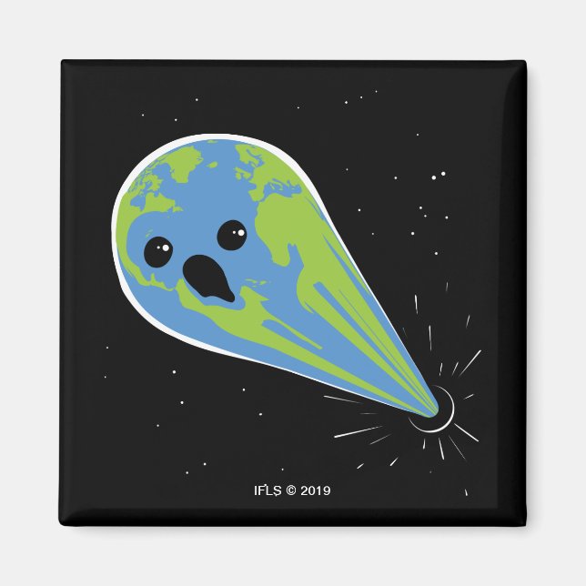 Earth Vs. Black Hål Magnet (Framsidan)