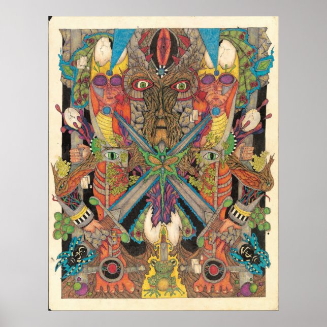 Earth Walk Allower (Fotsteg på Mor) Poster (Framsidan)