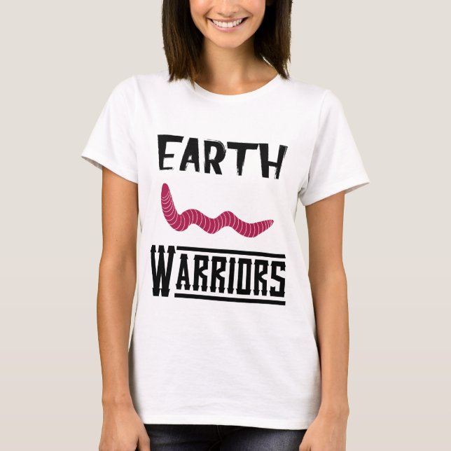Earth Warriors T Shirt (Framsida)