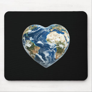 Earth World Heart - Lycklig Earth Day - Spara Pla Musmatta