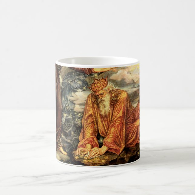 Earthbound by Evelyn De Morgan, Victorian Art Kaffemugg (Center)