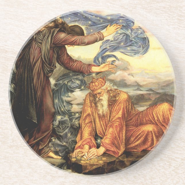 Earthbound by Evelyn De Morgan, Victorian Art Underlägg Sandsten (Framsidan)